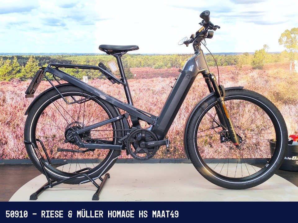 Riese & Müller Homage-GT rohloff 1250Wh HS - 2105km Deepsea Blue Metallic 49cm 2023