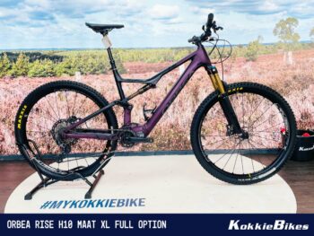 Orbea Rise H10 Full options Mulberry black 2023