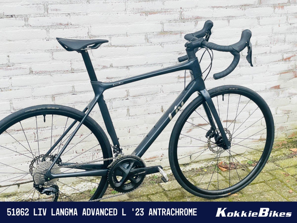 LIV Langma Advanced Disc Dames Antra/Chrome L L 2023 - Afbeelding 5