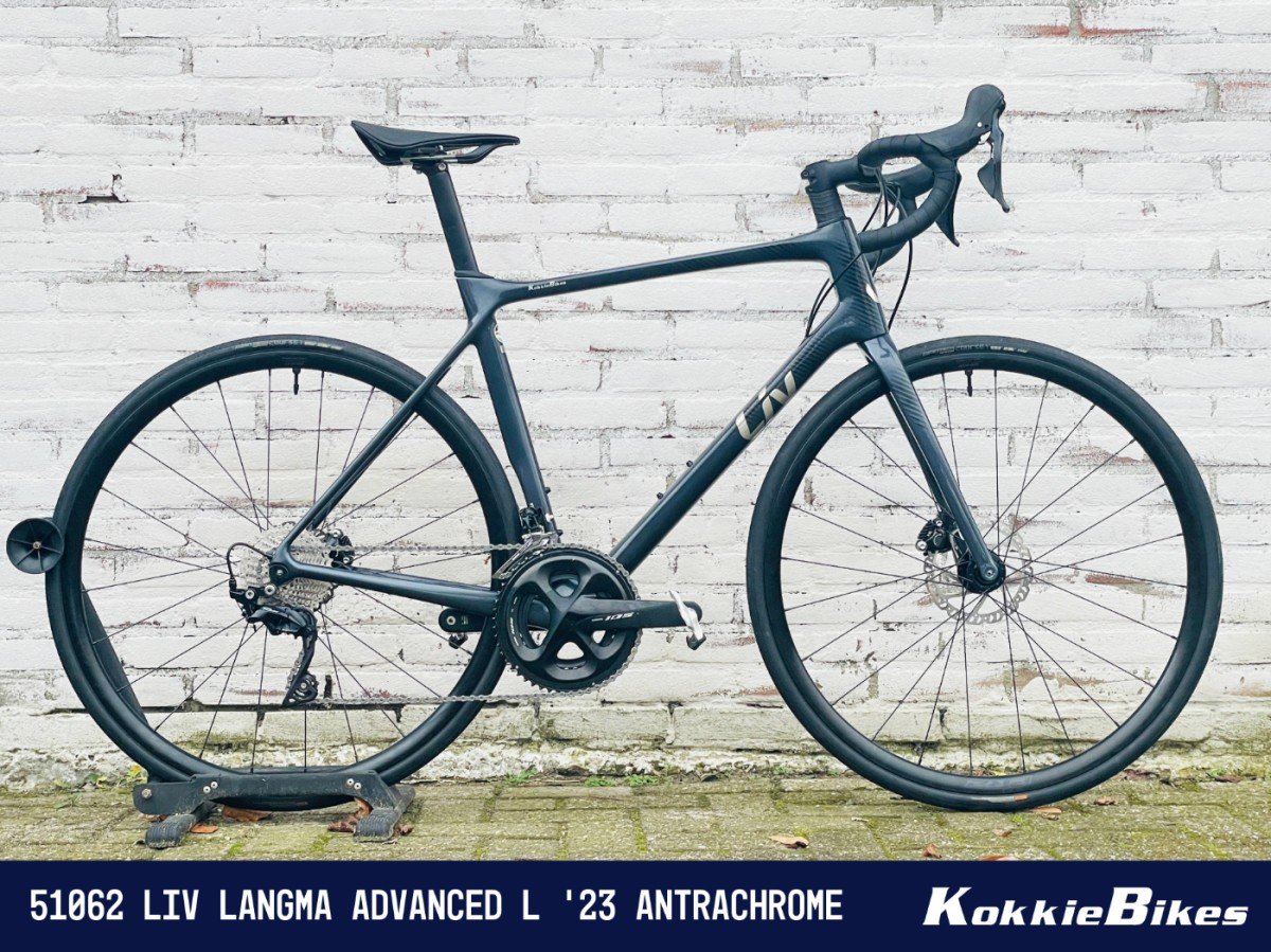 LIV Langma Advanced Disc Dames Antra/Chrome L L 2023