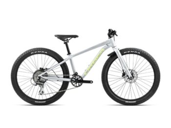 ORBEA MX 24 TEAM DISC Jongens Halo Silver - Spicy Lime (Matt U U 2026