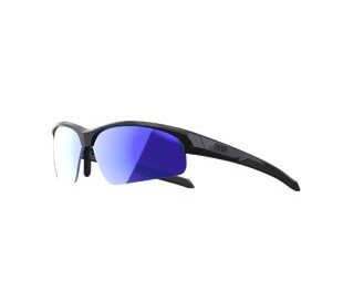 BSG-68 Sportbril Impress Small PC Smoke Blue Lenses Glossy Zwart
