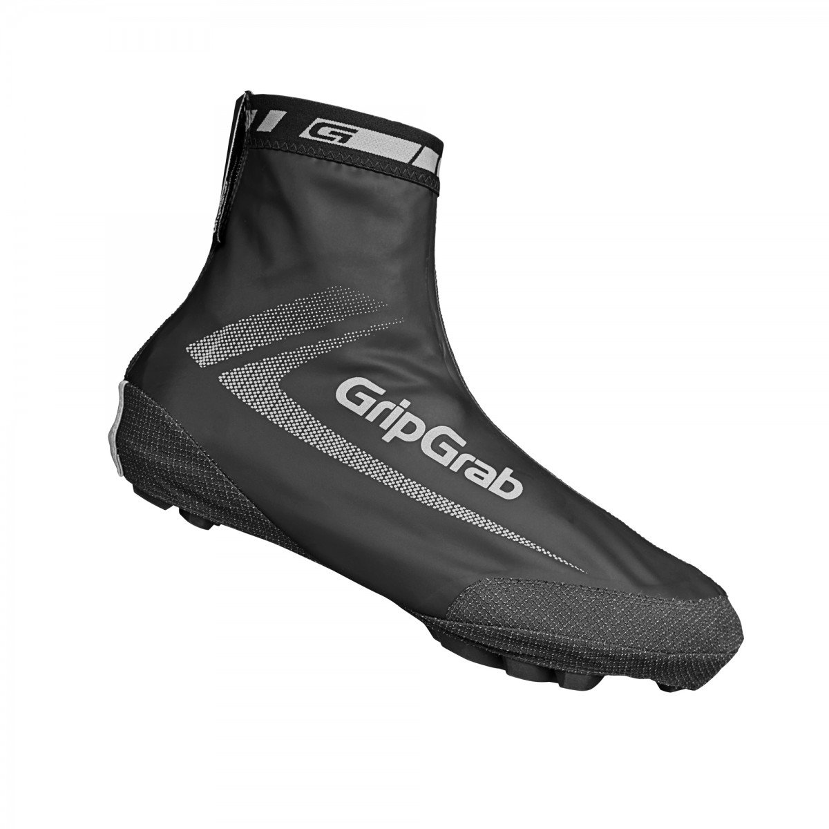 GripGrab RaceAqua X Waterproof MTB/CX Shoe Cover Black M - Afbeelding 4