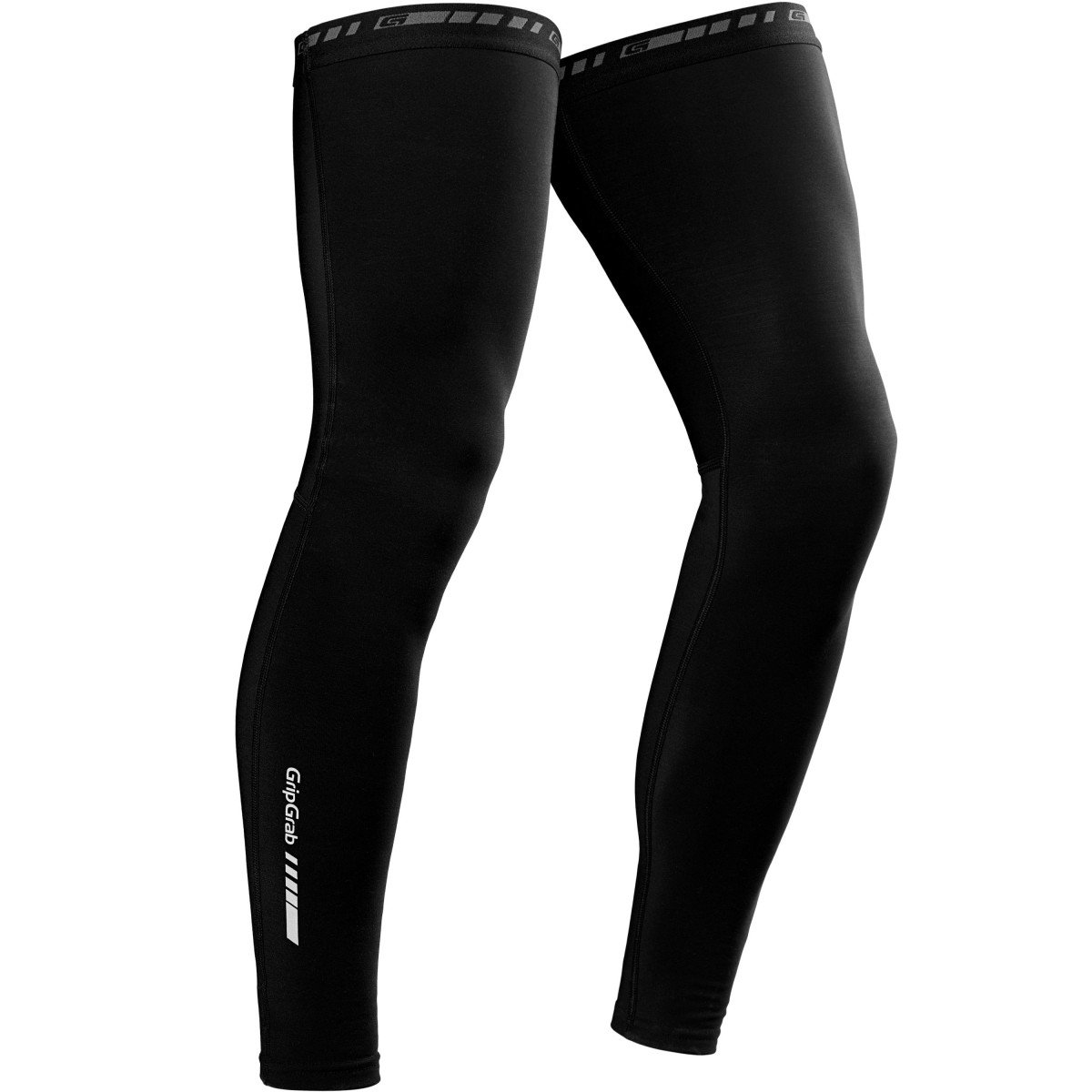 GripGrab Classic Thermal Leg Warmers Black M