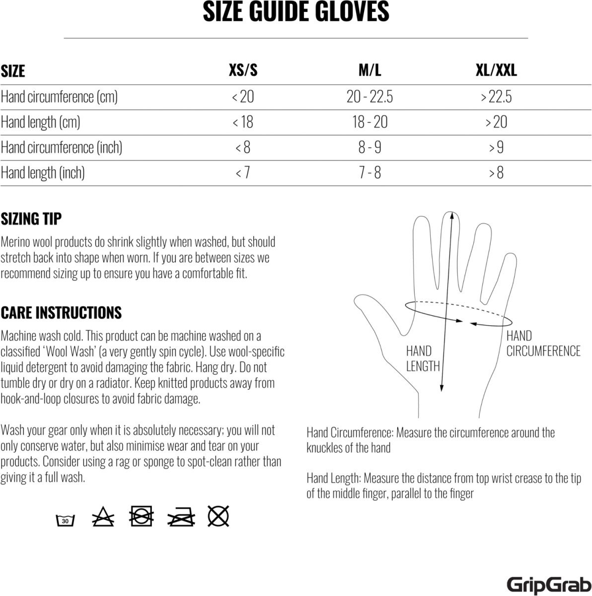 Merino Liner Glove Black XS/S (7-8) - Afbeelding 3