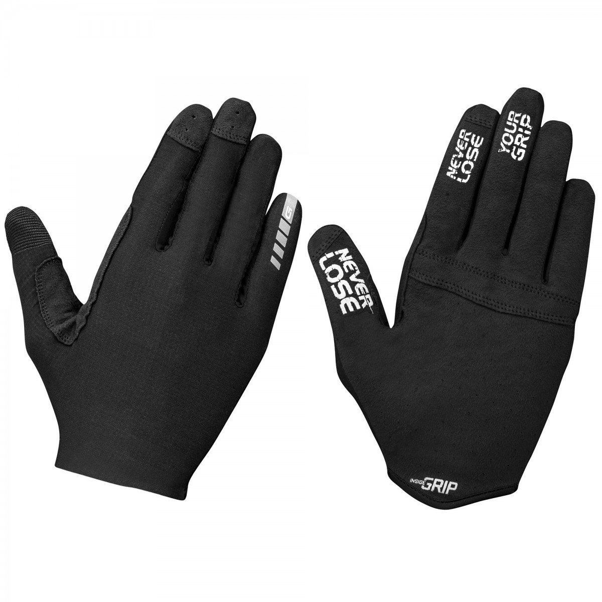 GripGrab Aerolite InsideGrip Long Finger Glove Black L