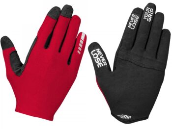 GripGrab Aerolite InsideGrip Long Finger Glove Red L