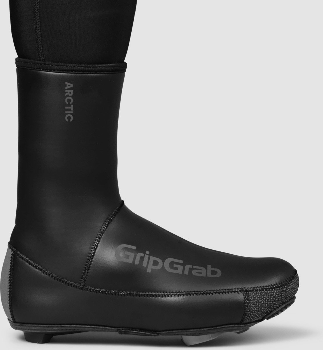 GripGrab GripGrab Arctic 2 Waterproof Deep W Road Shoe Covers XL, black