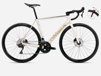 ORBEA ORCA M30 Ivory White-Burgundy (Gloss)-Vulcano (Matt) 55cm 2025