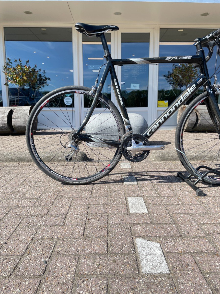 Cannondale Synapse Carbon Carbon/Charcoal/Silver 63cm 2009 - Afbeelding 2