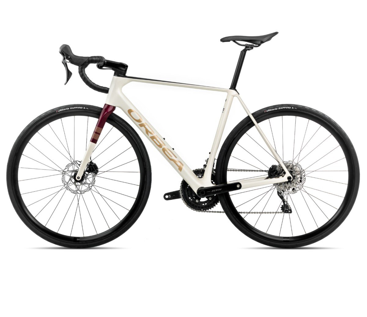 ORBEA ORCA M30 AC2 Ivory White-Burgundy (Gloss)-Vulcano (Matt) 55cm 2025