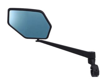 BBM-02 Fietsspiegel E-view Clamp Mount Links 22.2mm Zwart