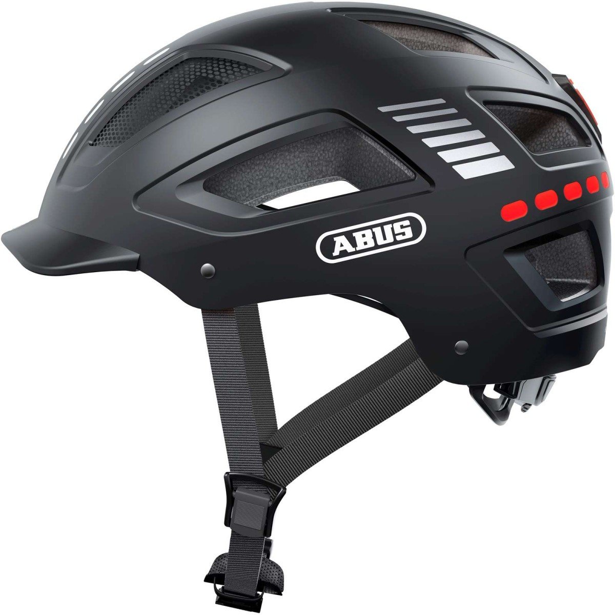 Abus helm hyban 2.0 led signal black m