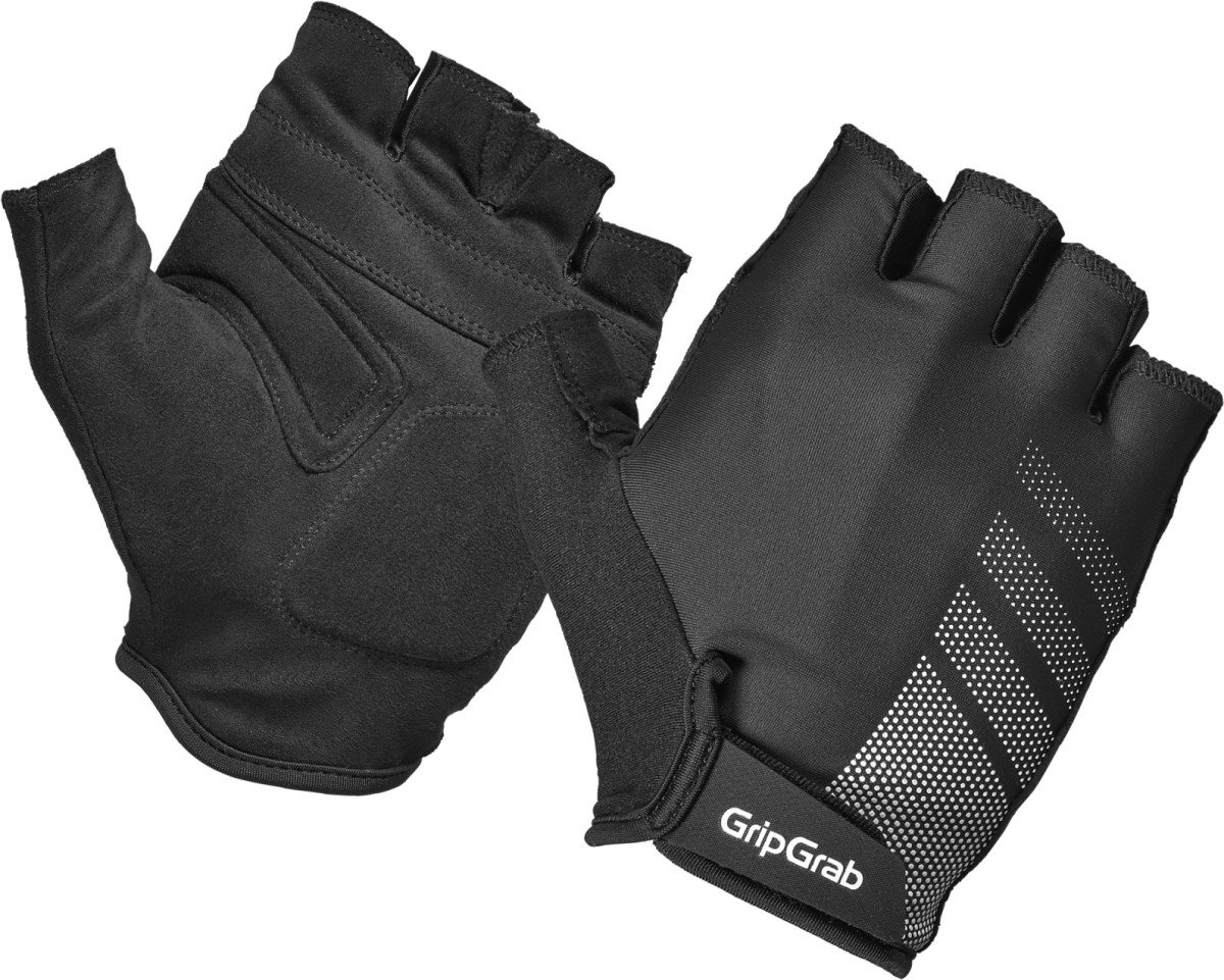 Ride RC Lite korte-vinger zomer fietshandschoenen met padding - Black - XL