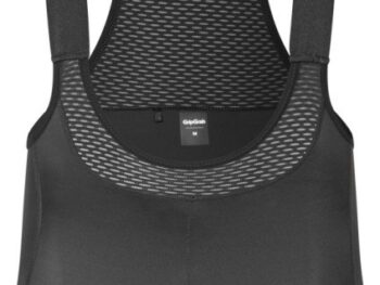 PACR korte fietsbroek met bretels - Black - L