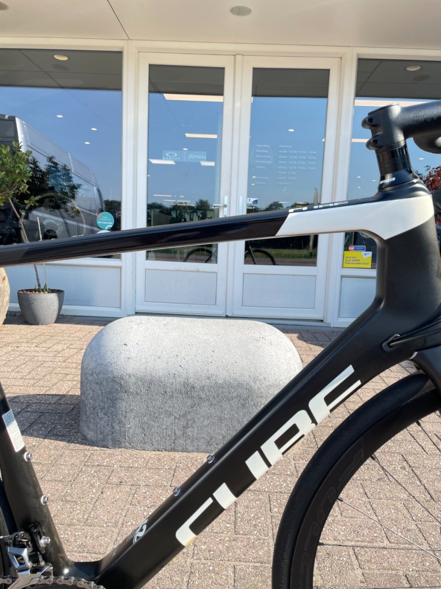 Cube Agree C62 Zwart 58cm 2022 - Afbeelding 3