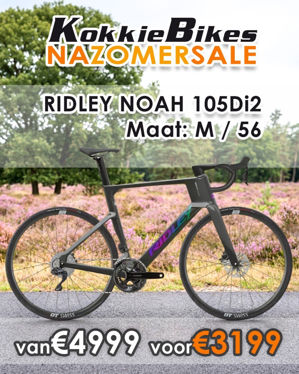 Ridley Noah 3.0 Shimano 105 DI2 // 2x12s ACTIE NH302As 56cm M 2025