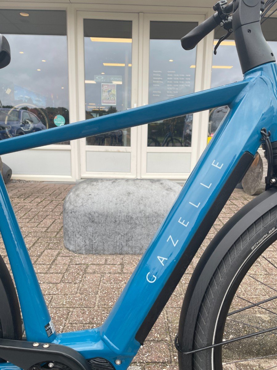 GAZELLE Chamonix C5 Heren Ink Blue Glans 53cm 2025 - Afbeelding 4