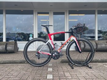 Ridley Noah SL Ultegra Di2 Wit/Rood Team rep M M 2018