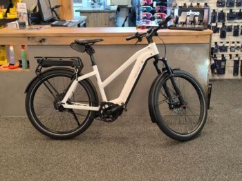 Riese & Müller Charger Mixte GT vario 1125 Wh Dames Ceramic White 49cm 2023