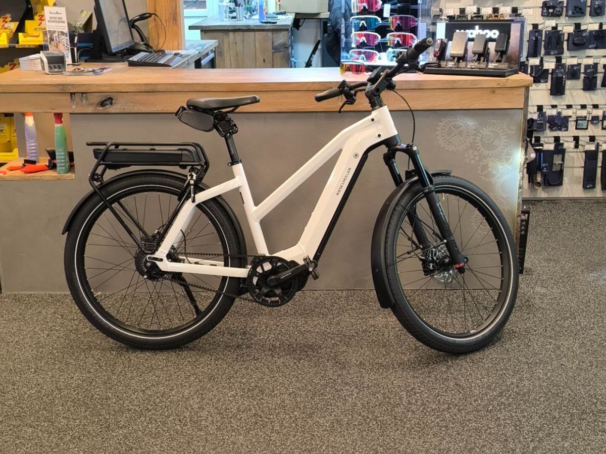 Riese & Müller Charger Mixte GT vario 1125 Wh Dames Ceramic White 49cm 2023