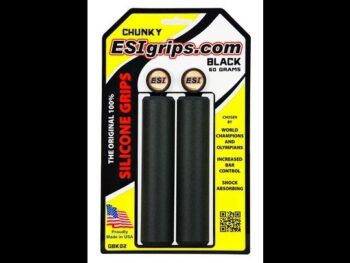 ESI Silicone grips 60 grams Black