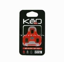 Stel schoenplaatjes LOOK Keo Grip Rood 9*