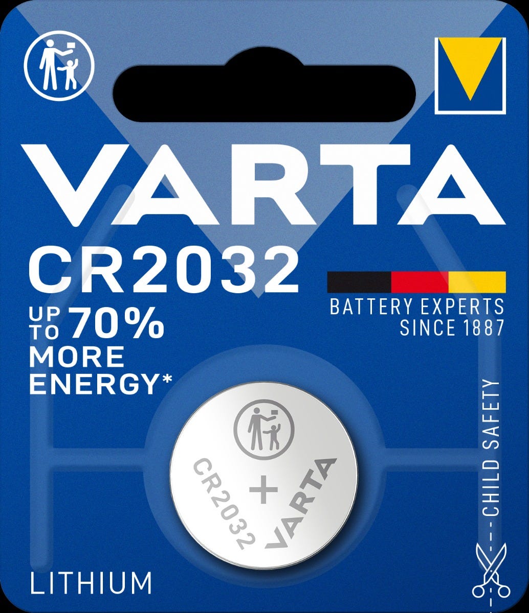 Batterij Varta CR2032