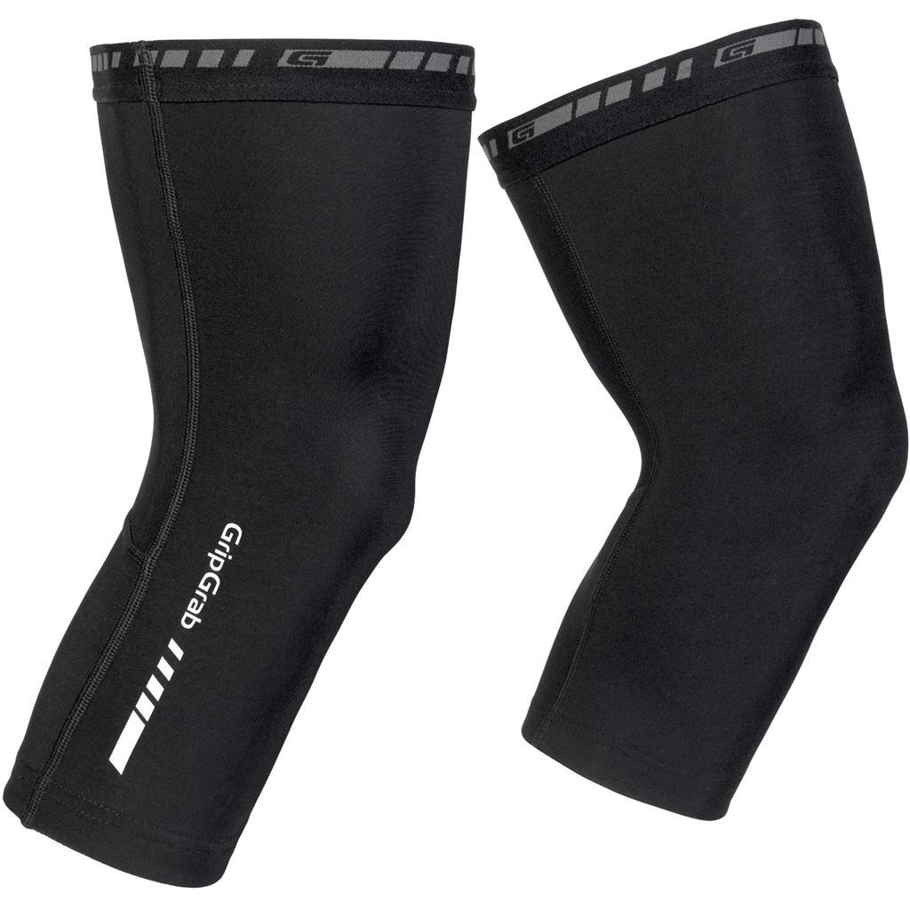 GripGrab Classic Thermal Knee Warmers Black S