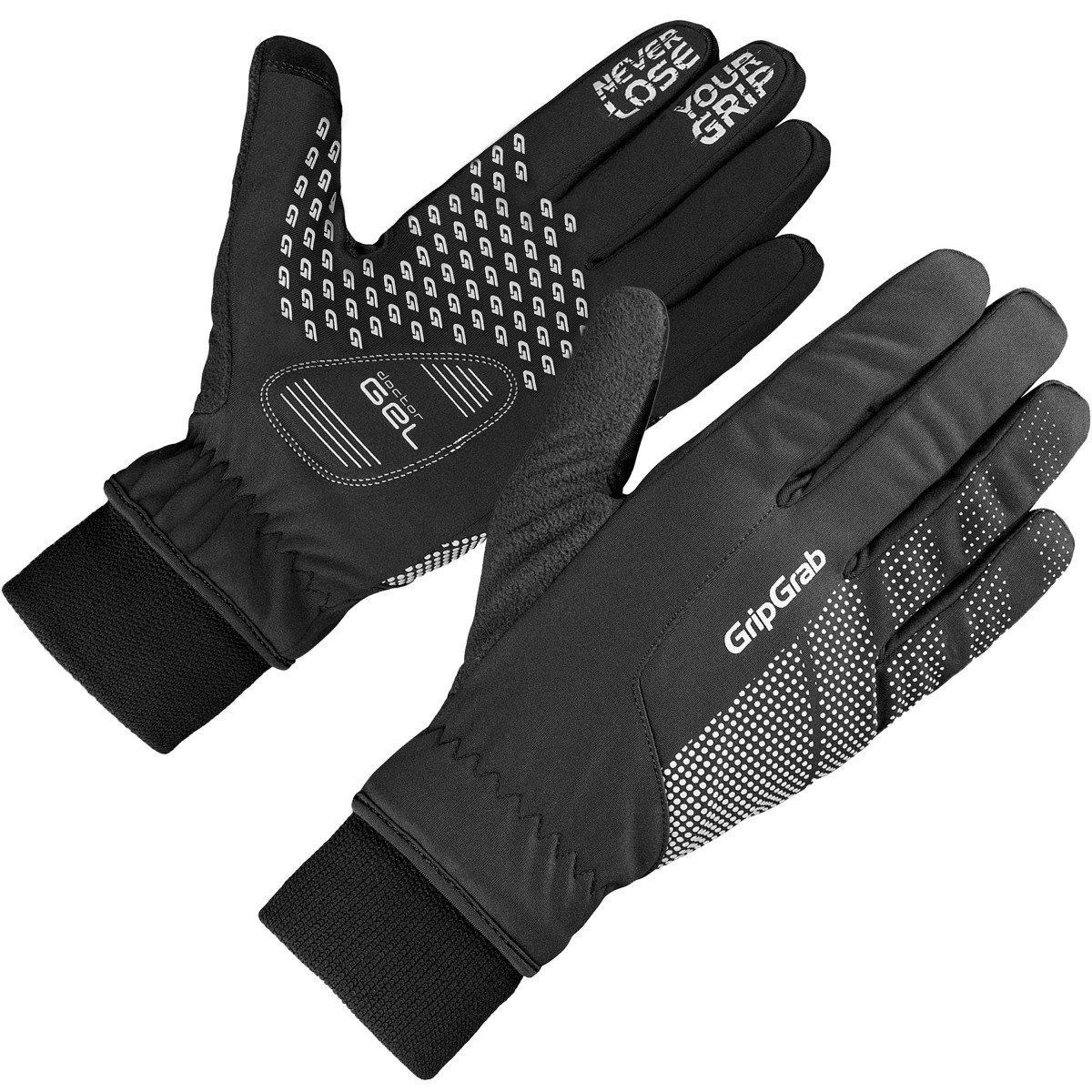 GripGrab Ride Windproof Winter Glove Black L - Afbeelding 3