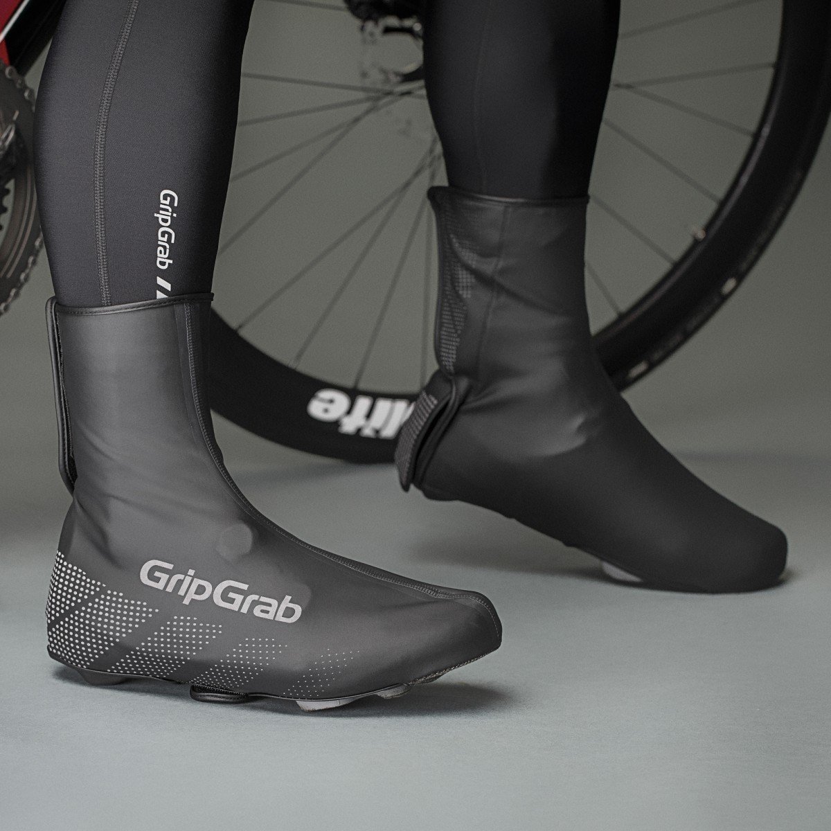 2025 Ride Waterproof Shoe Cover Black M (40/41)