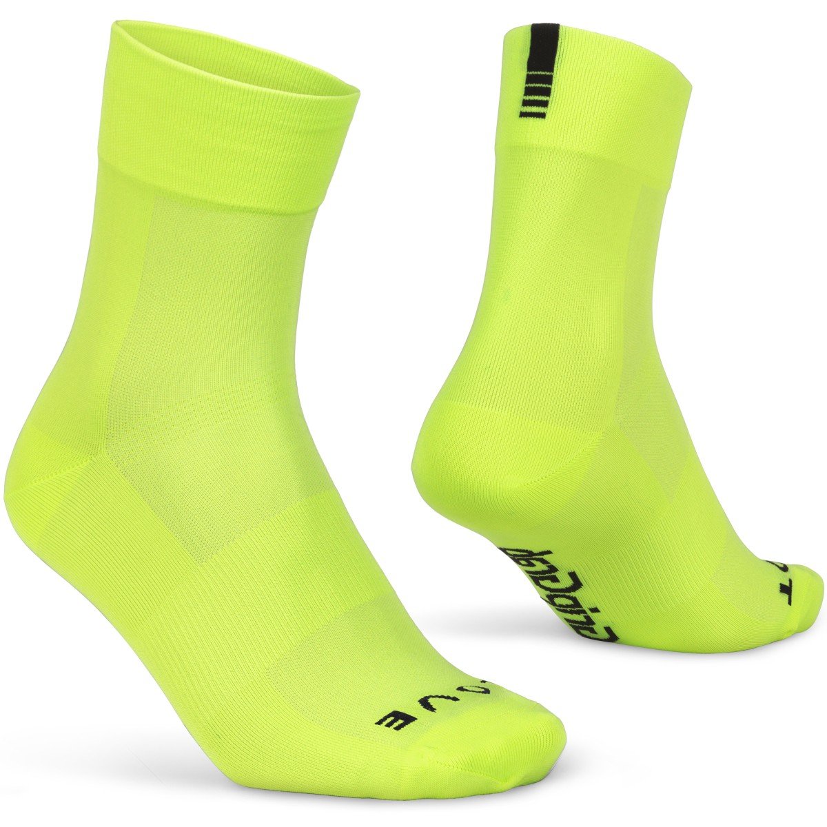 GripGrab Lightweight SL Sock Yellow Hi-Vis M - Afbeelding 3