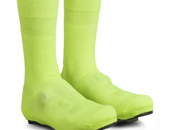 2033 Flandrien waterproof knitted road shoe covers maat S Yellow