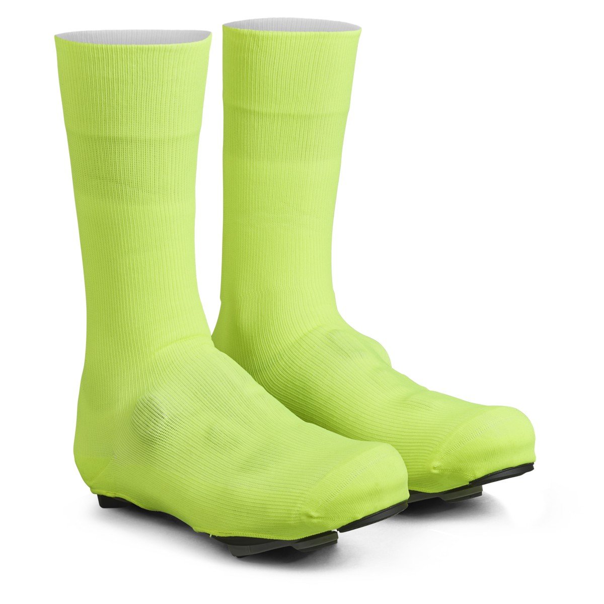 2033 Flandrien waterproof knitted road shoe covers maat S Yellow - Afbeelding 2