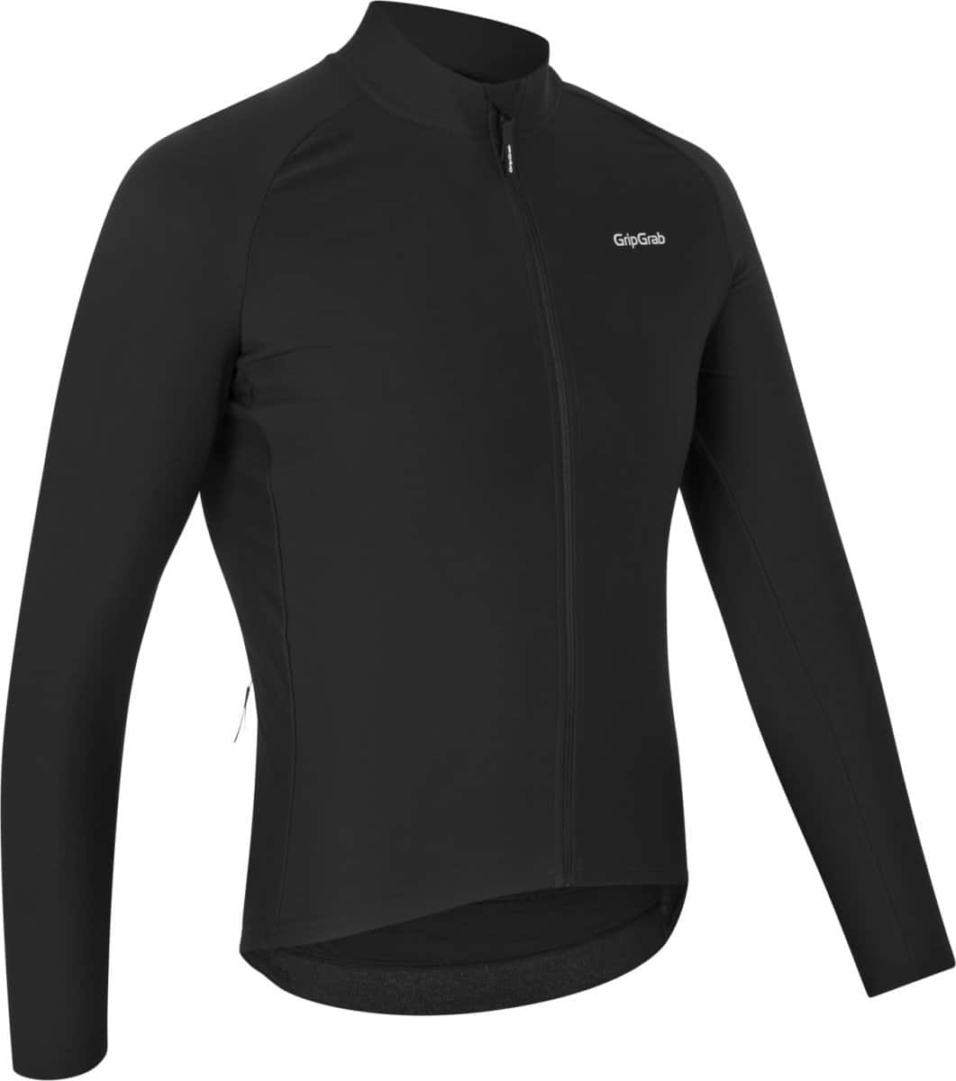 Thermisch ThermaPace-fietsshirt met lange mouwen - Olive Green - XL - Afbeelding 2