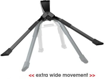 Ursus standaard hopper 28" dubbelpoot zwart