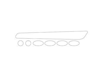 Beschermstrip BBB frameprotectors BikeSkin transp.