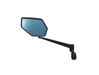 BBM-02 Fietsspiegel E-view Clamp Mount Links 22.2mm Zwart