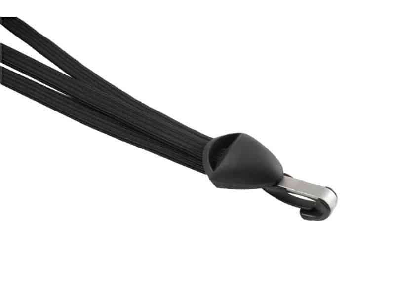 Cordo binder trio haak rvs zwart-zwart-zwart