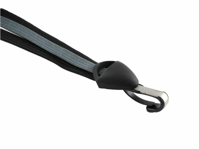 Cordo binder trio haak rvs zwart-zilver-zwart