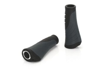 HANDVAT XLC ERGO 135/92MM CF ZW/GRY STEL
