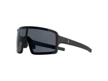 BSG-73 Sports Glasses Chester Narrow Smoke Flash Mirror Mat Zwart