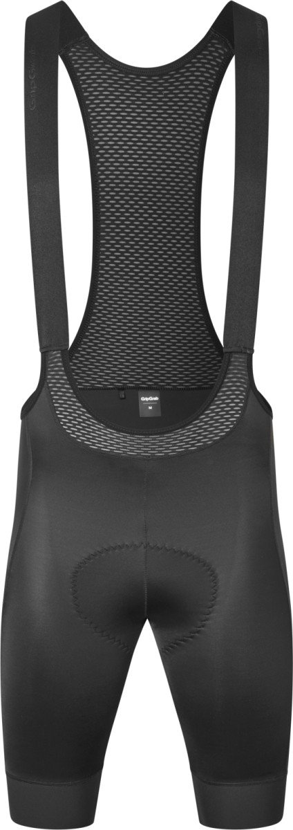 PACR korte fietsbroek met bretels - Black - XXL