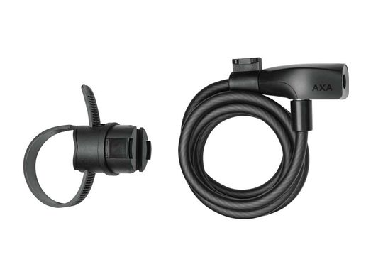 SLOT AXA KABEL RESOLUTE 150X8 M/HOUDER ZW - Afbeelding 2