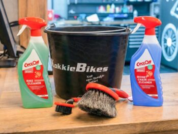 KokkieBikes schoonmaak emmer