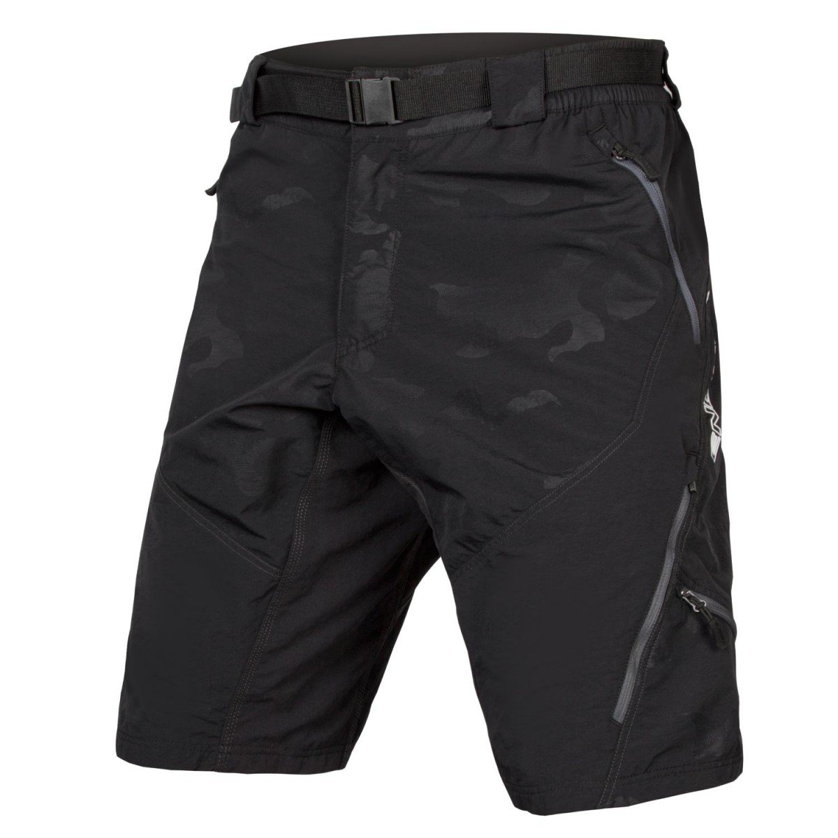 Hummvee Short II with liner: BlackCamo - XL